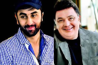 Ranbir, Rishi shoot together for the first time